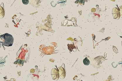 Astrology Beige mural by Hovia