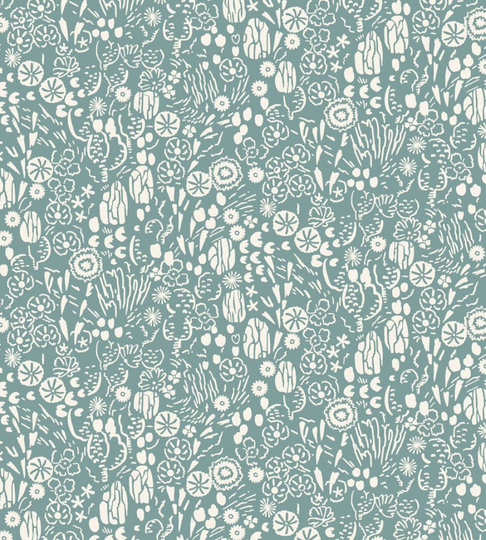 Atacama Wallpaper by Farrow & Ball Sugar Bag Light / Strong White