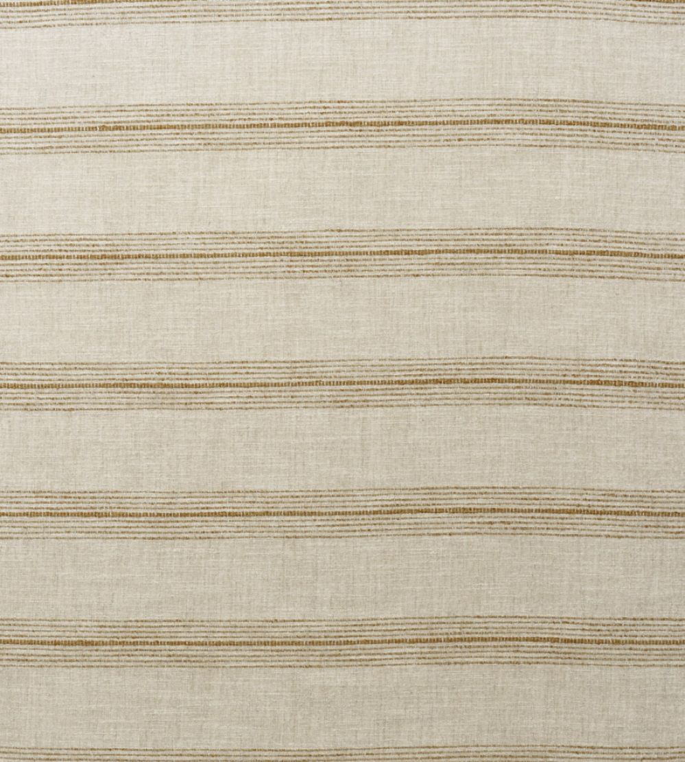 Atrani Stripe Fabric by Andrew Martin Ochre