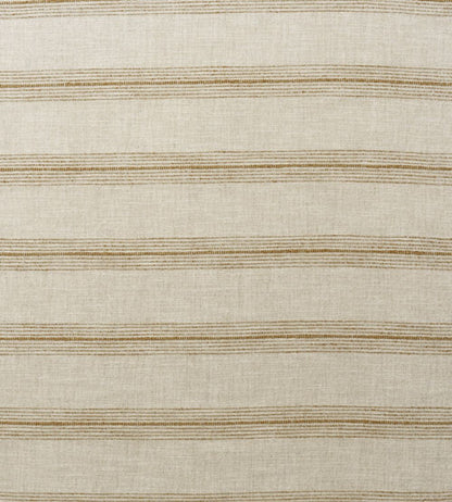 Atrani Stripe Fabric by Andrew Martin Ochre