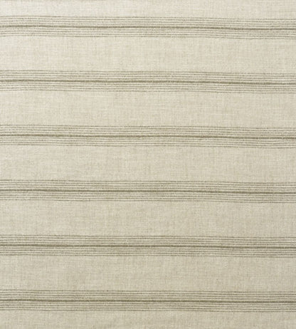Atrani Stripe Fabric by Andrew Martin Taupe