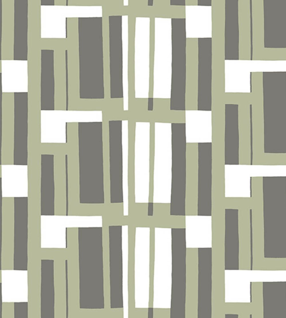 Attika Wallpaper by Marimekko Green