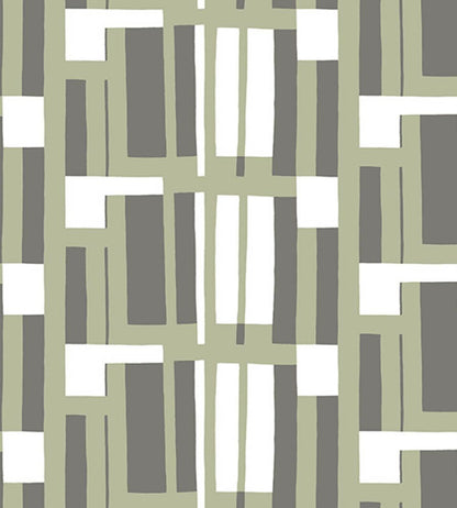 Attika Wallpaper by Marimekko Green