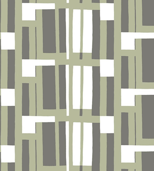 Attika Wallpaper by Marimekko Green