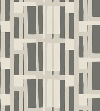 Attika Wallpaper by Marimekko Greige