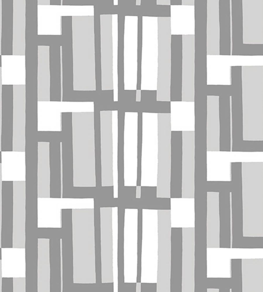 Attika Wallpaper by Marimekko Grey