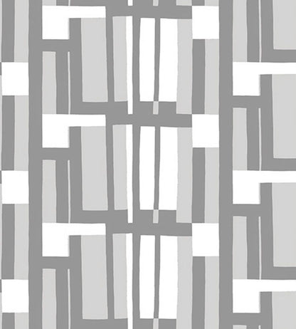 Attika Wallpaper by Marimekko Grey