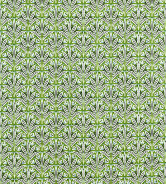 Attingham Fabric by Clarke & Clarke Cobalt/Green