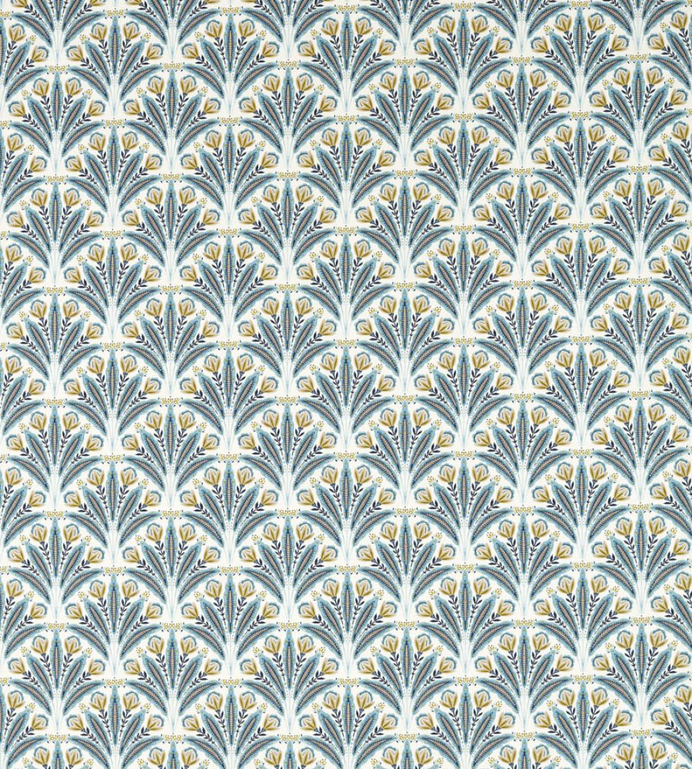 Attingham Fabric by Clarke & Clarke Denim