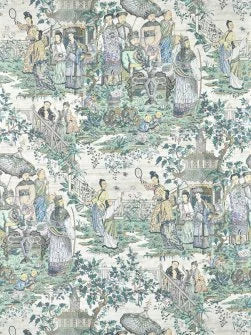 Au Palais Petit Wallpaper by Pierre Frey in Ruisseau (FP054003)