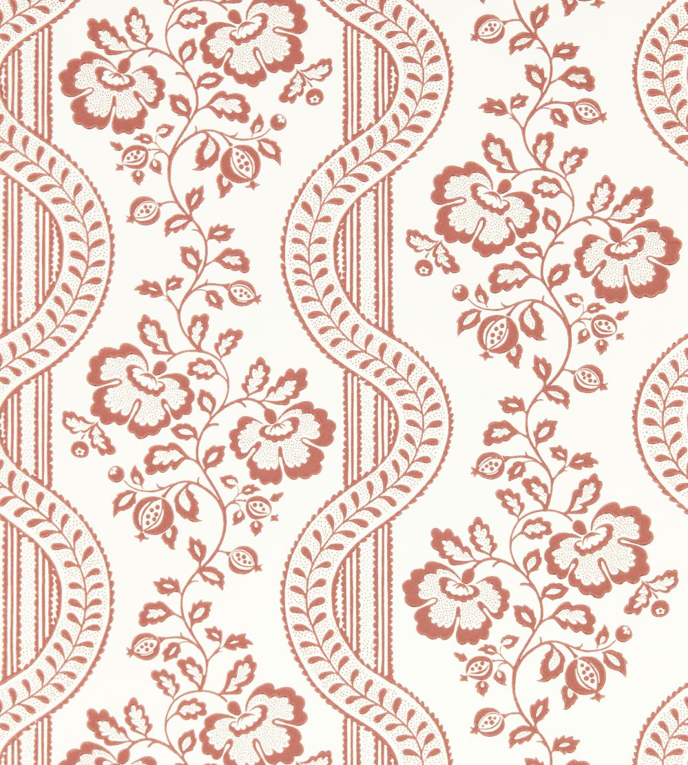 Aubrey Wallpaper by Sanderson Fareham Red