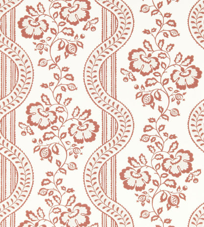 Aubrey Wallpaper by Sanderson Fareham Red