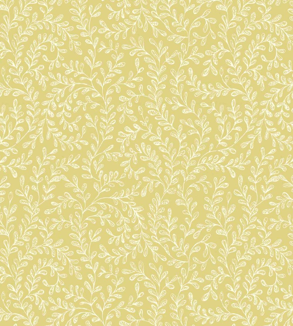 Audley Wallpaper by 1838 Wallcoverings Yellow