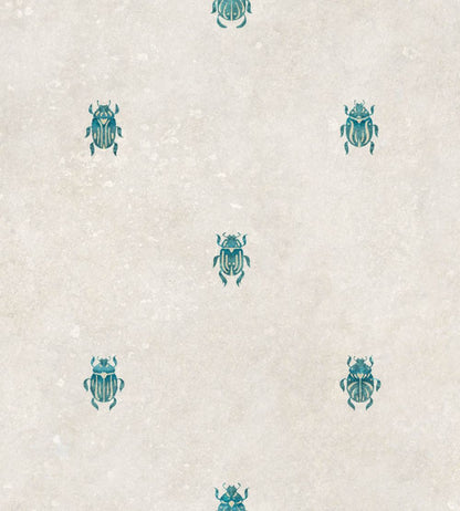 Audrey Wallpaper by Sandberg Blue