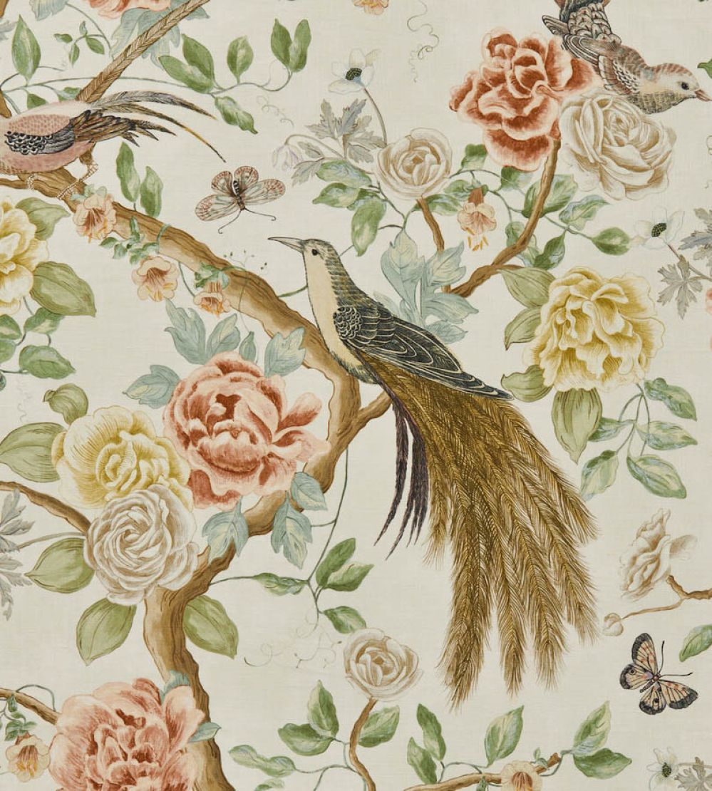 Audubon Garden Fabric by Travers Vintage