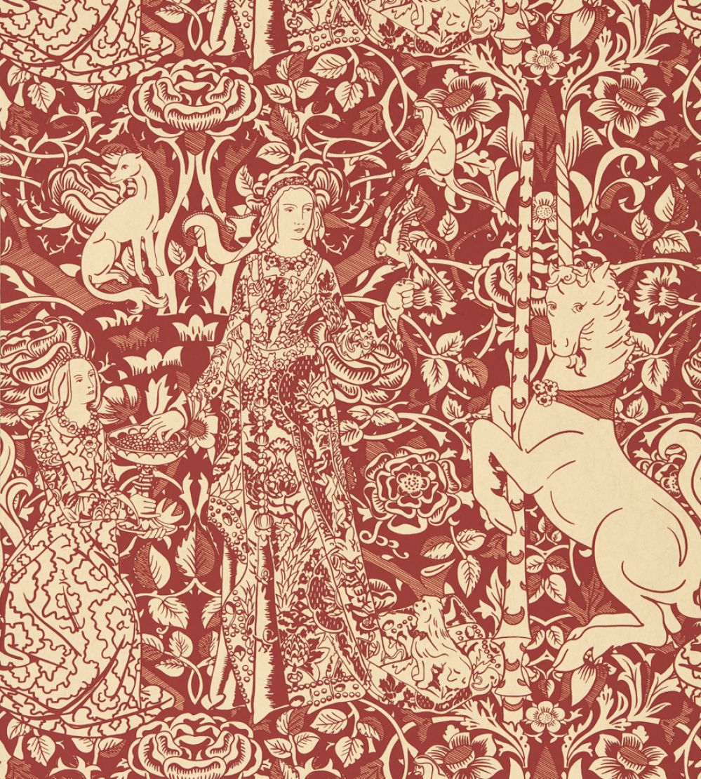 Aurelia's Grail Wallpaper by Sanderson Madder/Parchment