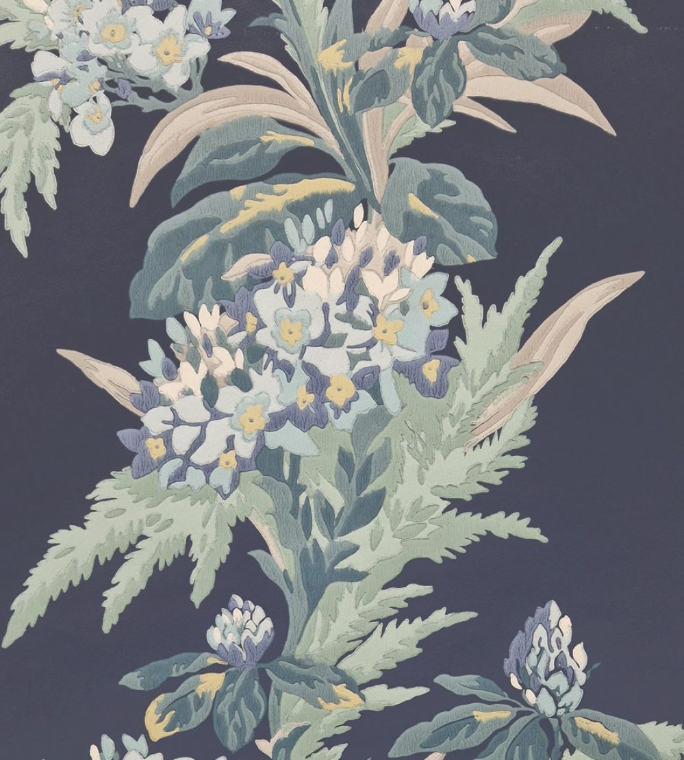 Aurora Wallpaper by 1838 Wallcoverings Lagoon