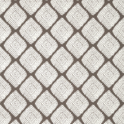 Austin Diamond Wallpaper by Thibaut in Brown (T13252)