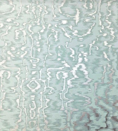 Avington Wallpaper by 1838 Wallcoverings Duck Egg Blue