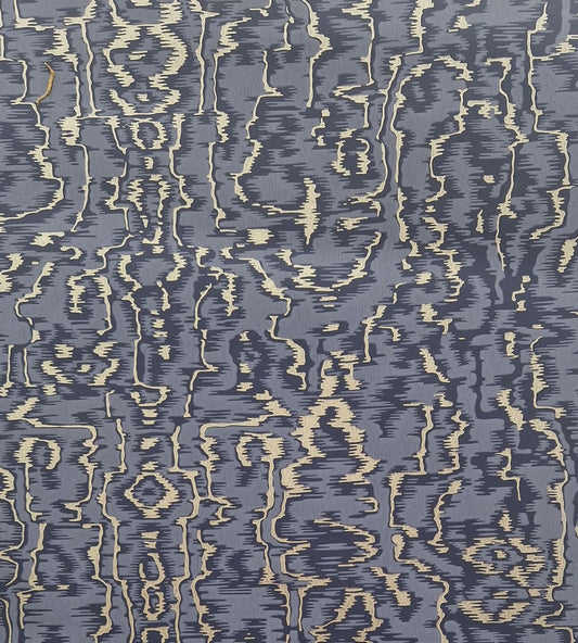 Avington Wallpaper by 1838 Wallcoverings Navy Blue