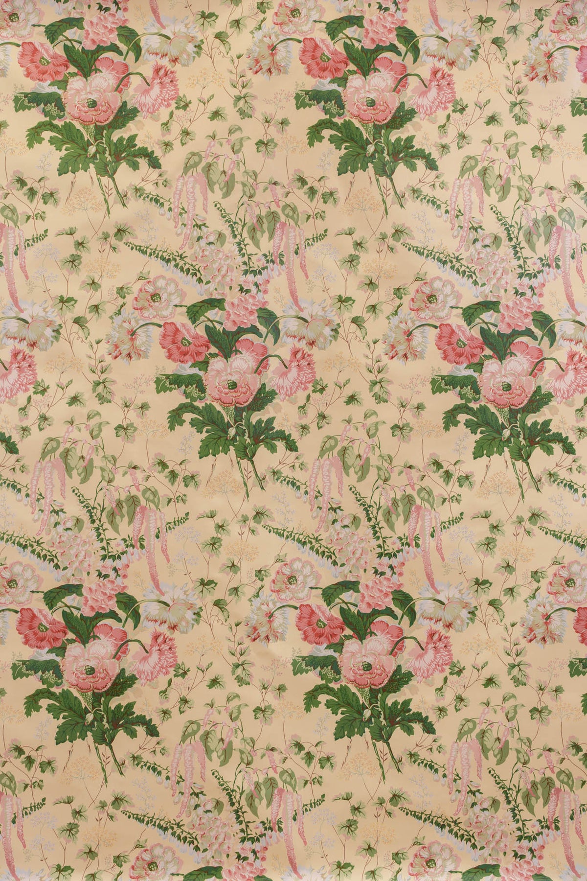 Avington Fabric by Jean Monro in Rose/Yellow