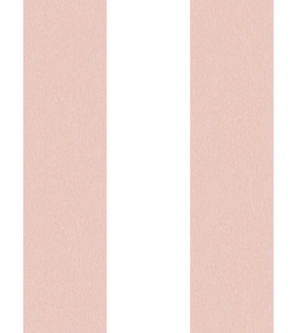 Awning Stripe Wallpaper by Woodchip & Magnolia Blush Pink