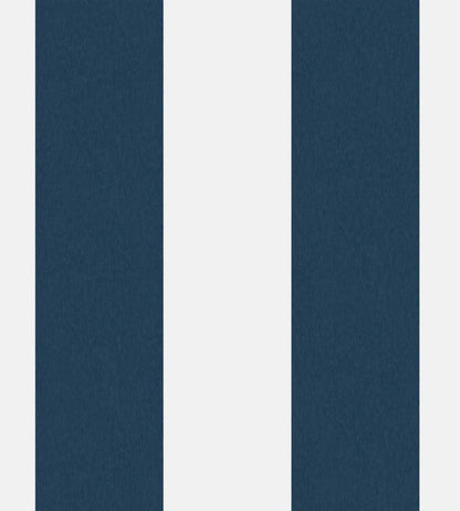 Awning Stripe Wallpaper by Woodchip & Magnolia Navy/White
