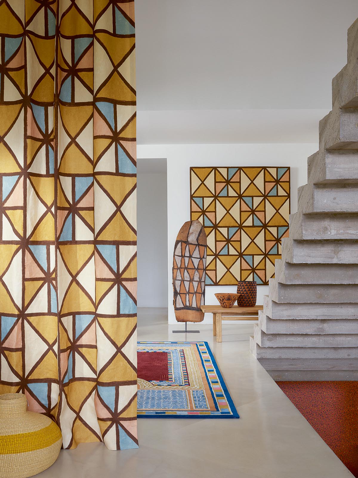 Axim Fabric by Pierre Frey shown in a room setting (view 1)