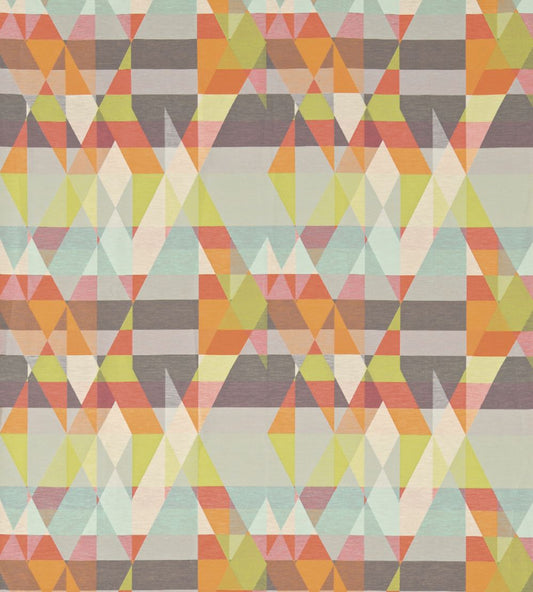 Axis Fabric by Scion Tangerine / Citrus