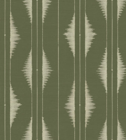 Azilal Embroidery Wallpaper by Coordonne Pistachio