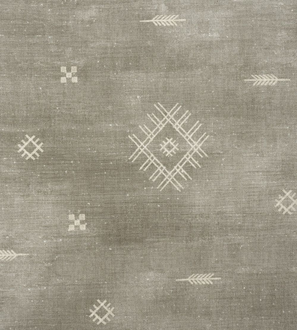 Azorus Outdoor Fabric by Andrew Martin Smoke