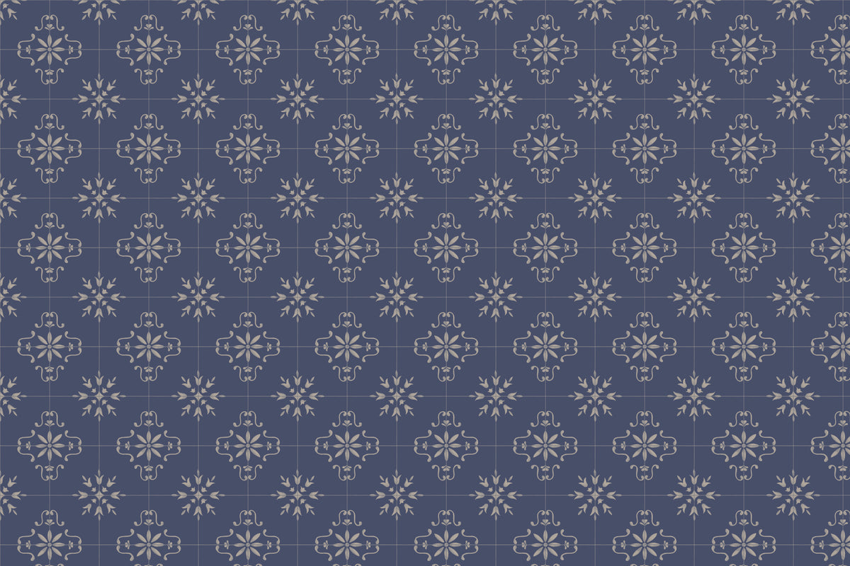 Azulejo Navy mural by Hovia