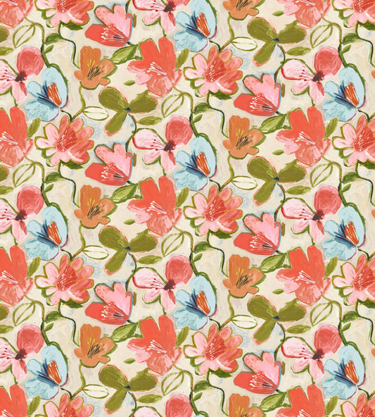 Baby Amelia Fabric by Arley House Chalk