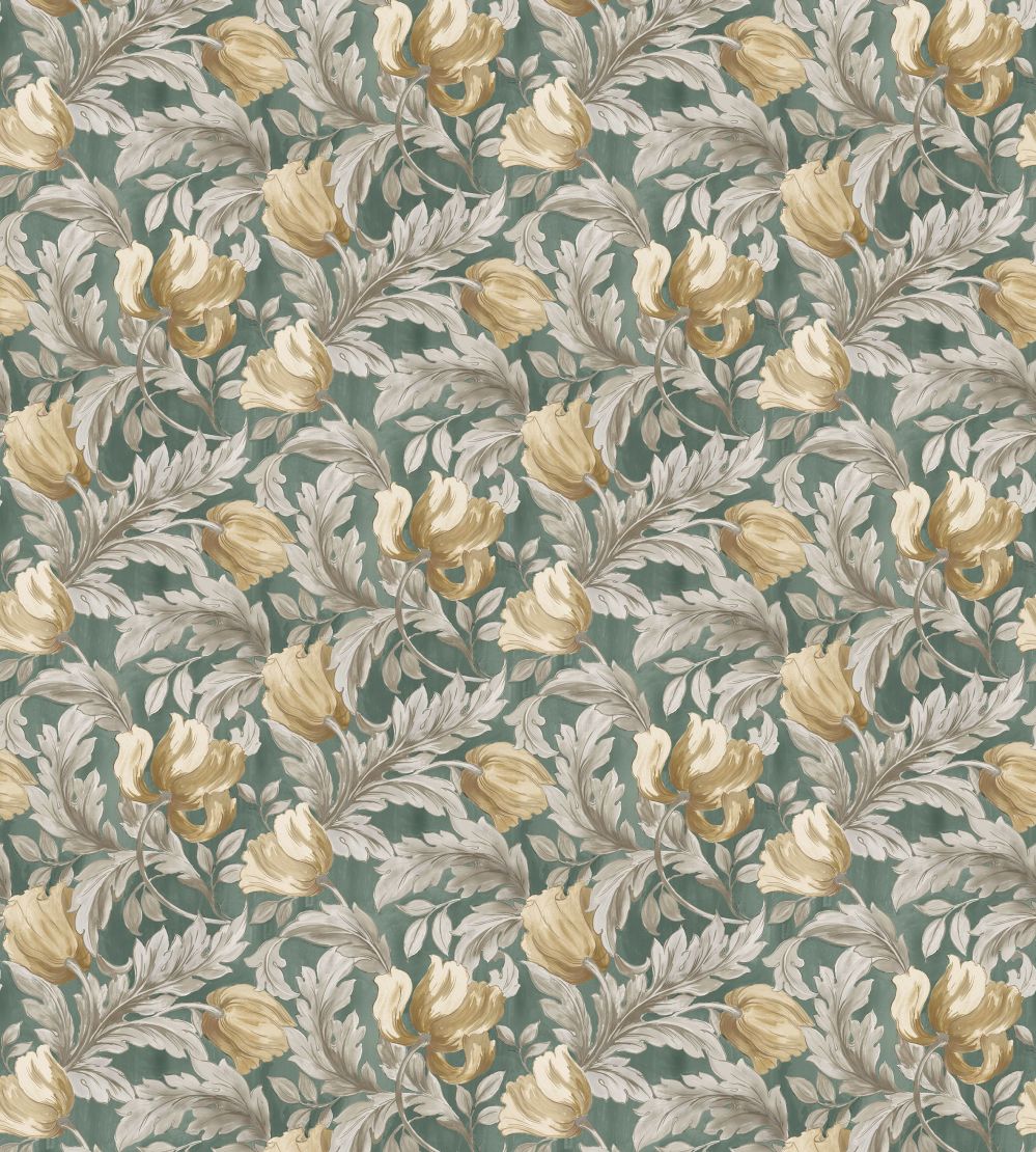 Baby Audley Fabric by Arley House Sage