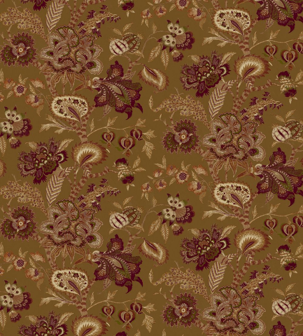 Baby Bombay Fabric by Arley House Antique Gold