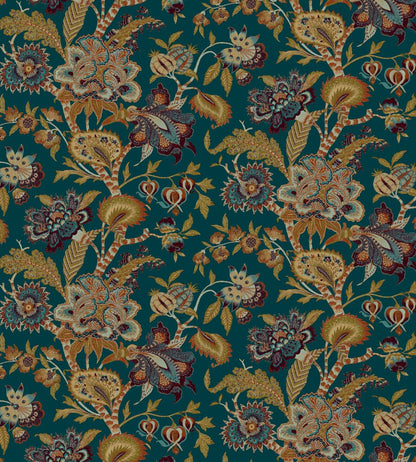Baby Bombay Fabric by Arley House Aqua