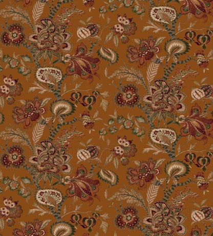 Baby Bombay Fabric by Arley House Burnt Orange