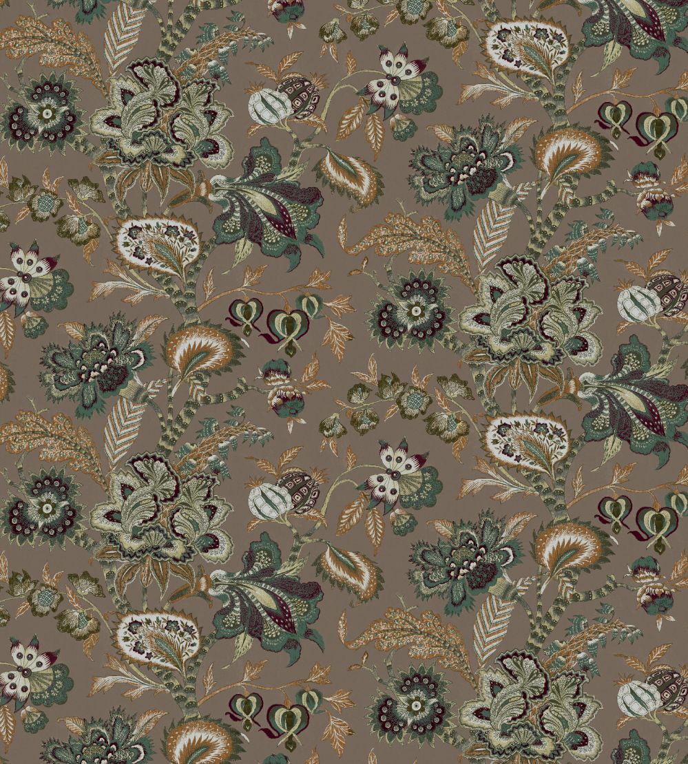 Baby Bombay Fabric by Arley House Silver
