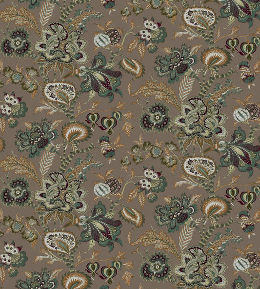 Baby Bombay Fabric by Arley House Silver