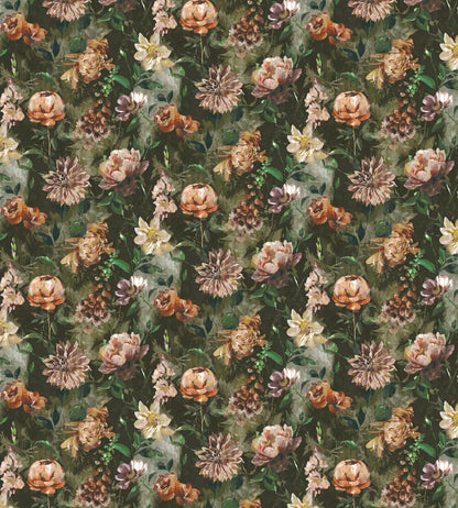 Baby Botanic Fabric by Arley House Moss