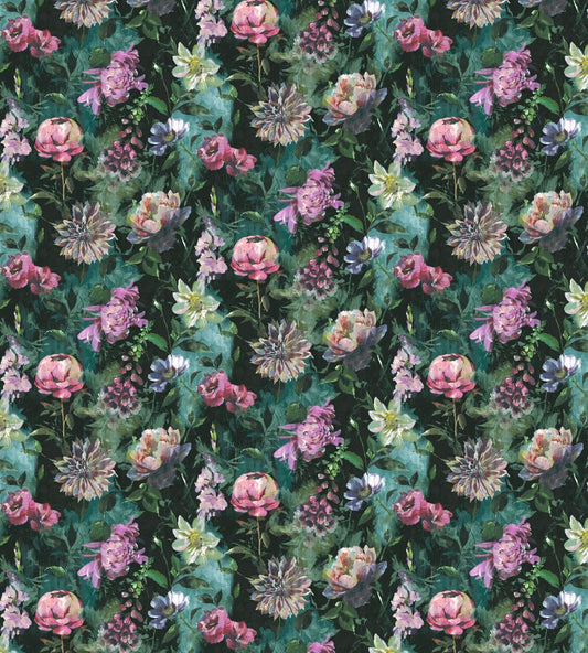 Baby Botanic Fabric by Arley House Twilight