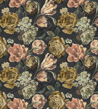 Baby Bronte Fabric by Arley House Midnight