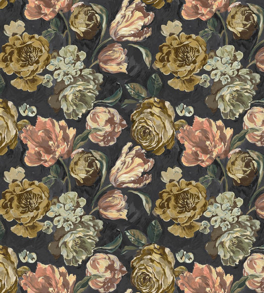 Baby Bronte Fabric by Arley House Midnight