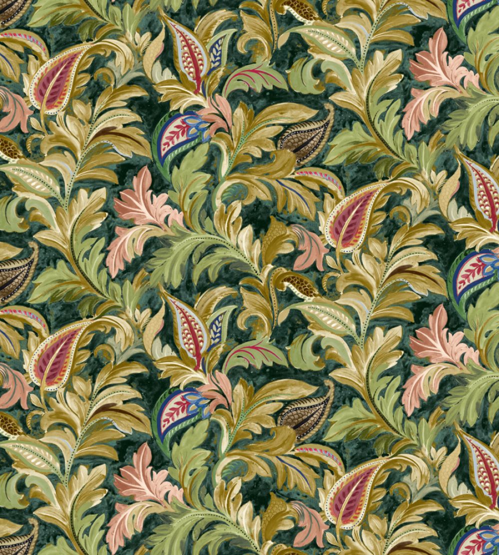 Baby Highgrove Fabric by Arley House Emerald