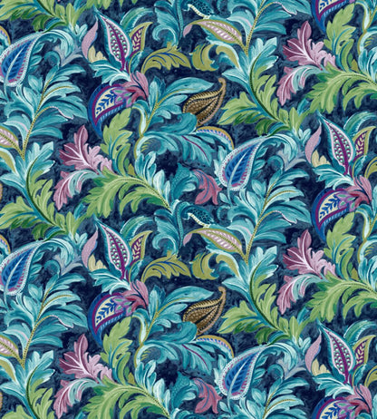 Baby Highgrove Fabric by Arley House Sapphire