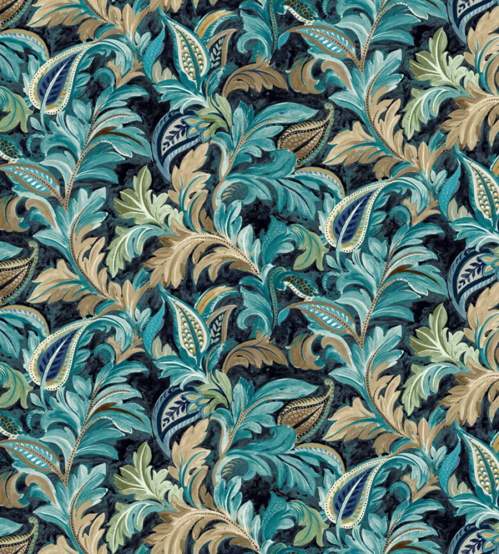 Baby Highgrove Fabric by Arley House Topaz
