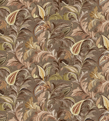 Baby Highgrove Fabric by Arley House Umber