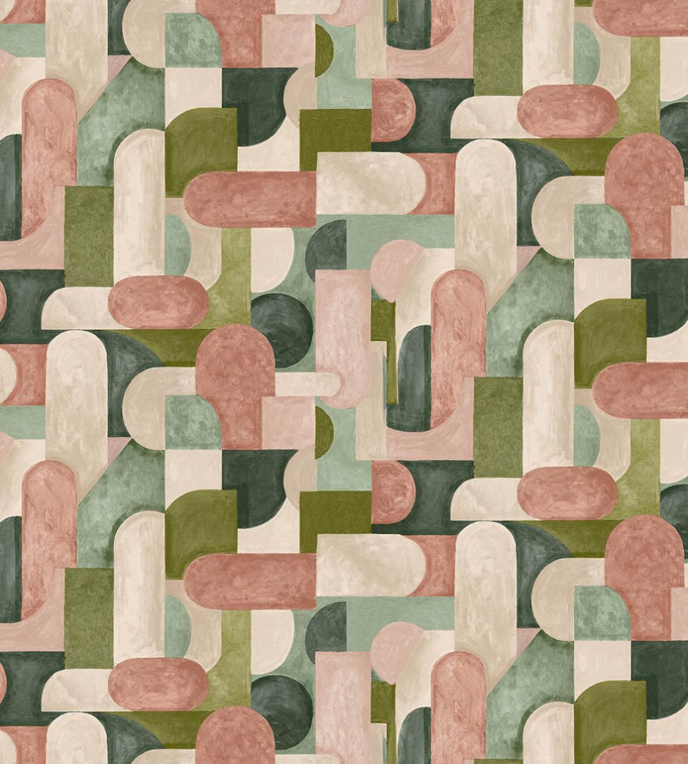 Baby Ikon Fabric by Arley House Pink Jade