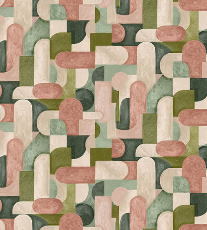 Baby Ikon Fabric by Arley House Pink Jade