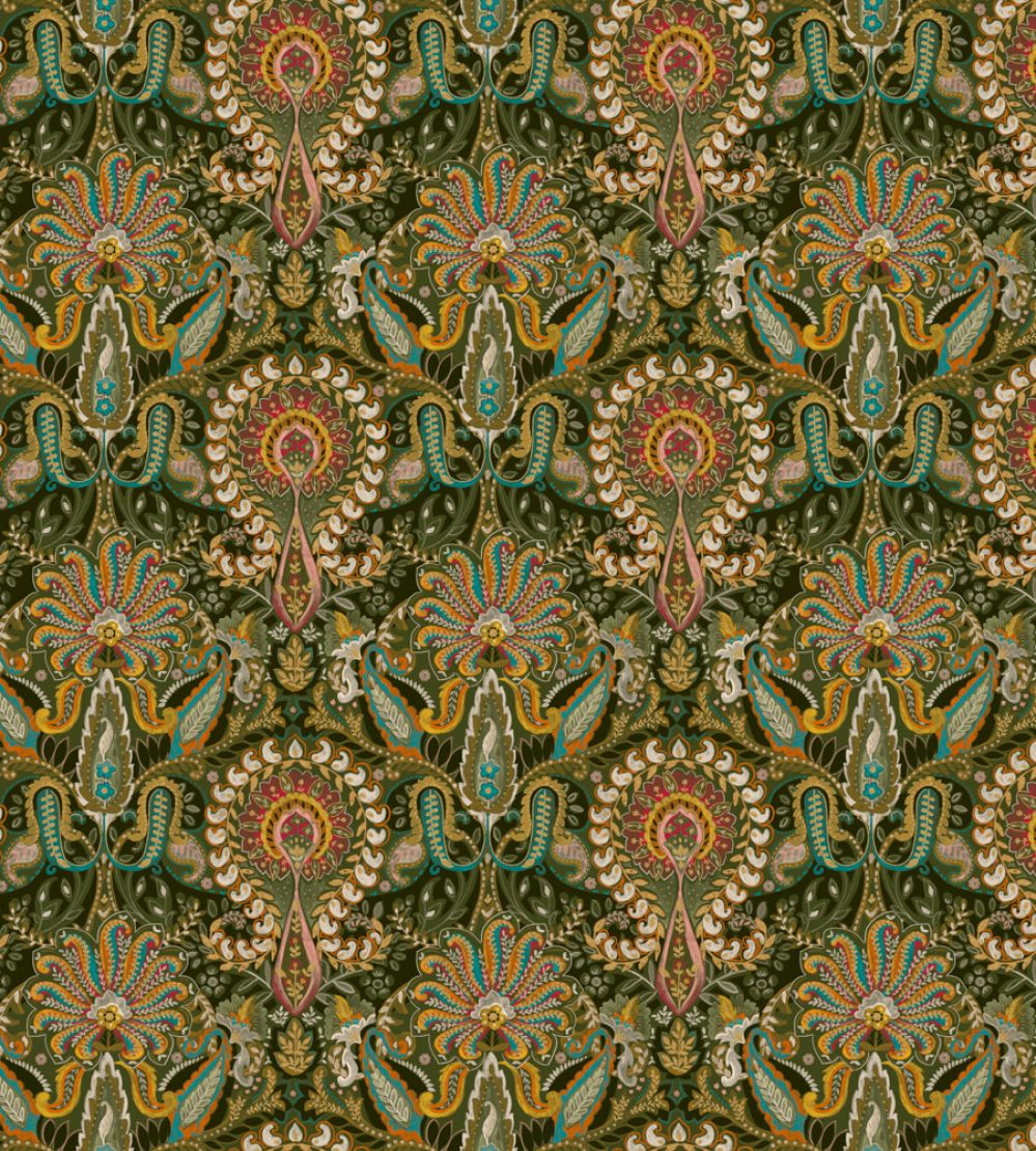 Baby Kashmir Fabric by Arley House Coriander
